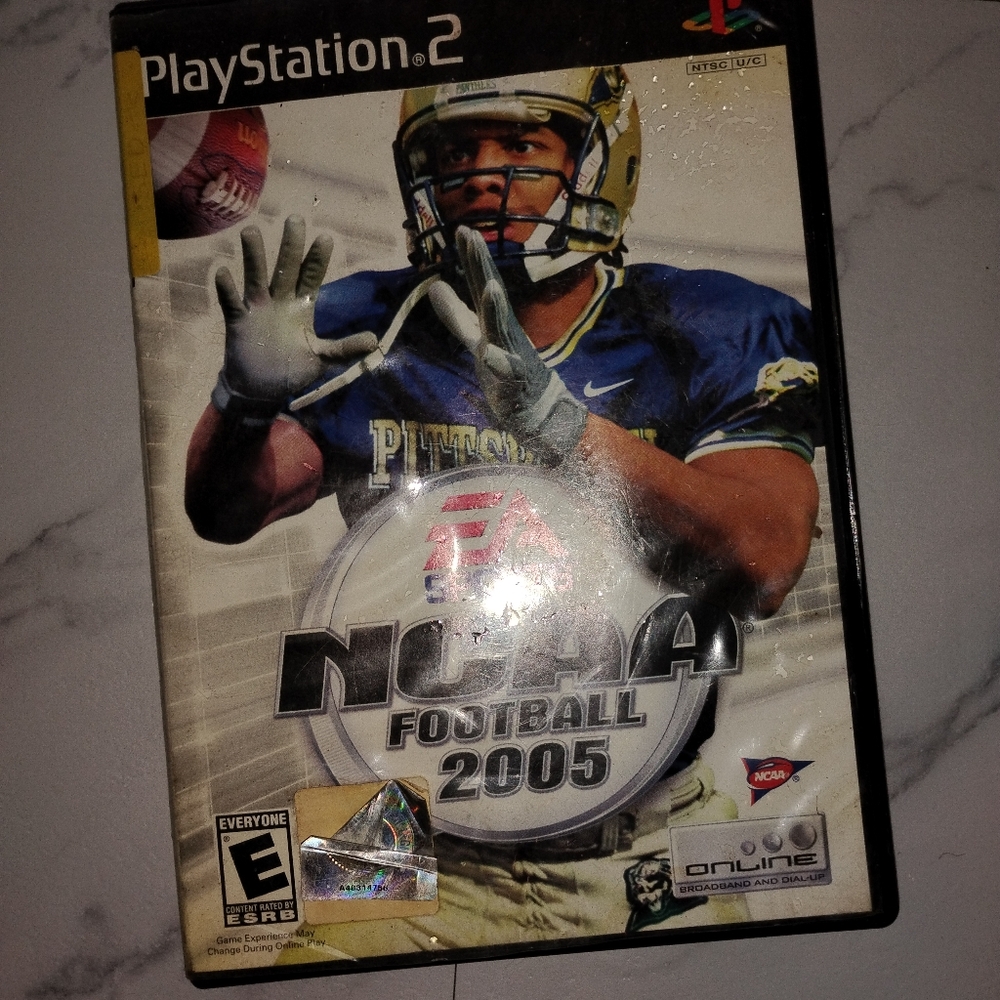 N C AA Football 2005 PlayStation 2 Game C D